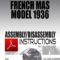 French MAS Model 1936  Assembly/Disassembly Instructions Download