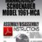 Mannlicher-Schoenauer Model 1961-MCA Assembly/Disassembly Instructions Download