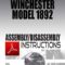 Winchester Model 1892 Assembly/Disassembly Instructions Download