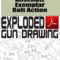 Anschutz Exemplar Bolt Action Exploded Gun Drawing Download