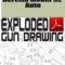 Beretta Model 92 Auto Exploded Gun Drawing Download