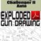 Browning Challenger II Auto Exploded Gun Drawing Download