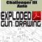 Browning Challenger III Auto  Exploded Gun Drawing Download