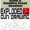 Colt Frontier Scout and Buntline Scout Revolver Exploded Gun Drawing Download