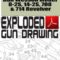 Dan Wesson Model 8-2S, 14-2S, 708 and 714 Revolver Exploded Gun Drawing Download