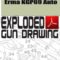 Erma KGP69 Auto Exploded Gun Drawing Download