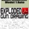 Haenel-Schmeisser Model 1 Auto Exploded Gun Drawing Download
