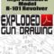 High Standard Model R-101 Revolver Exploded Gun Drawing Download