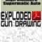 High Standard Supermatic Auto Exploded Gun Drawing Download