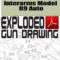 Interarms Model R9 Auto Exploded Gun Drawing Download
