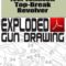 Iver Johnson Top-Break Revolver Exploded Gun Drawing Download
