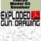 Taurus Model 65 Revolver Exploded Gun Drawing Download