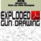 AYA Model 53 Side-by-Side Shotgun Exploded Gun Drawing Download
