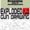 Browning Auto-22 Autoloading Rifle Exploded Gun Drawing Download