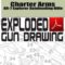 Charter Arms AR-7 Explorer Autoloading Rifle Exploded Gun Drawing Download