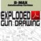 D-MAX Autoloading Carbine Exploded Gun Drawing Download