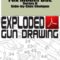 Fox Model BSE Series H Side-by-Side Shotgun Exploded Gun Drawing Download