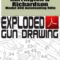 Harrington & Richardson Model 360 Autoloading Rifle Exploded Gun Drawing Download