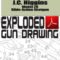 J.C. Higgins Model 20 Slide-Action Shotgun Exploded Gun Drawing Download