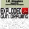 J.C. Higgins Model 60 Autoloading Shotgun Exploded Gun Drawing Download