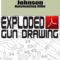 Johnson Autoloading Rifle Exploded Gun Drawing Download