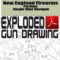 New England Firearms Pardner Single Shot Shotgun Exploded Gun Drawing Download
