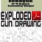 Remington SP-10 Magnum Autoloading Shotgun Exploded Gun Drawing Download