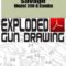Savage Model 24V-A Combo Exploded Gun Drawing Download