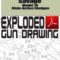 Savage Model 79 Slide-Action Shotgun Exploded Gun Drawing Download