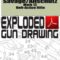 Savage-Anschutz Mark 12 Bolt-Action Rifle Exploded Gun Drawing Download