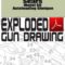 Sears Model 66 Autoloading Shotgun Exploded Gun Drawing Download