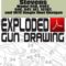 Stevens Model 94B, 94BT, 94C, 94Y, 107, 107BT, and 107C Single Shot Shotgun Exploded Gun Drawing Download