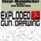 Steyr-Mannlicher Model L Bolt-Action Rifle Exploded Gun Drawing Download