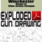 Winchester Model 12 Slide-Action Shotgun Exploded Gun Drawing Download