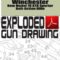 Winchester New Model 70 XTR Sporter Bolt-Action Rifle Exploded Gun Drawing Download