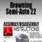 Browning Semi-Auto 22 Assembly/Disassembly Instructions Download