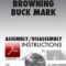 Browning Buck Mark Assembly/Disassembly Instructions Download