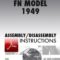 FN Model 1949 Assembly/Disassembly Instructions Download