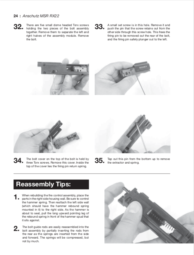 winchester model 25 assembly