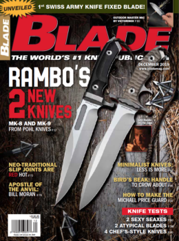 December 2019 Rambo BLADE magazine