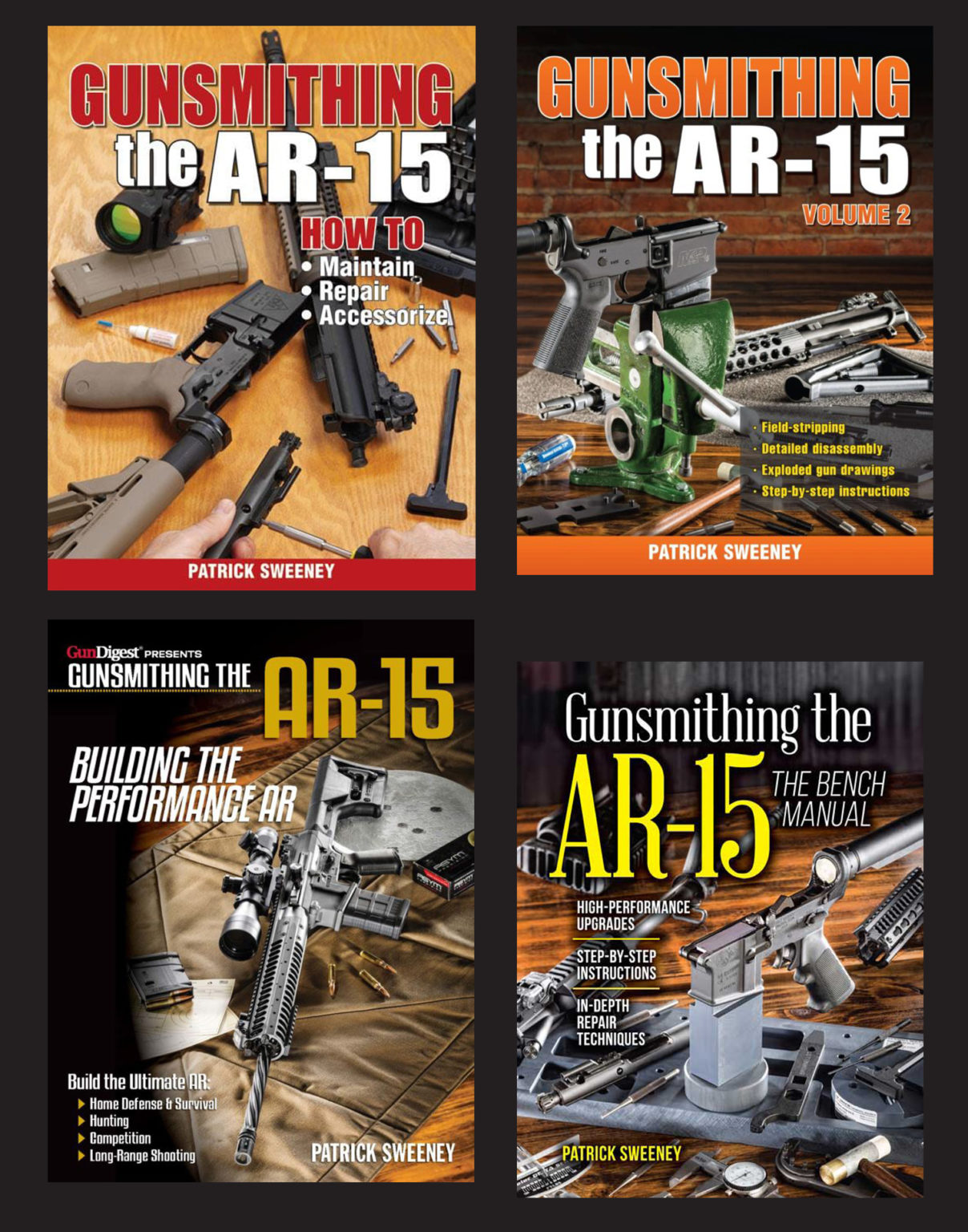 Gunsmithing The AR15 Collection (4 Books PAPERBACK) GunDigest Store