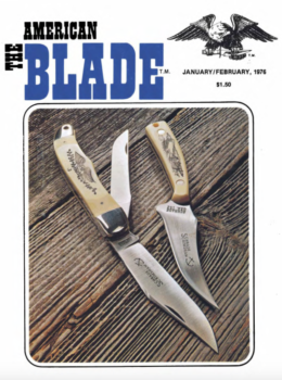 The American Blade magazine back issues 1976