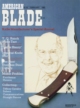 Back issues of American Blade magazine