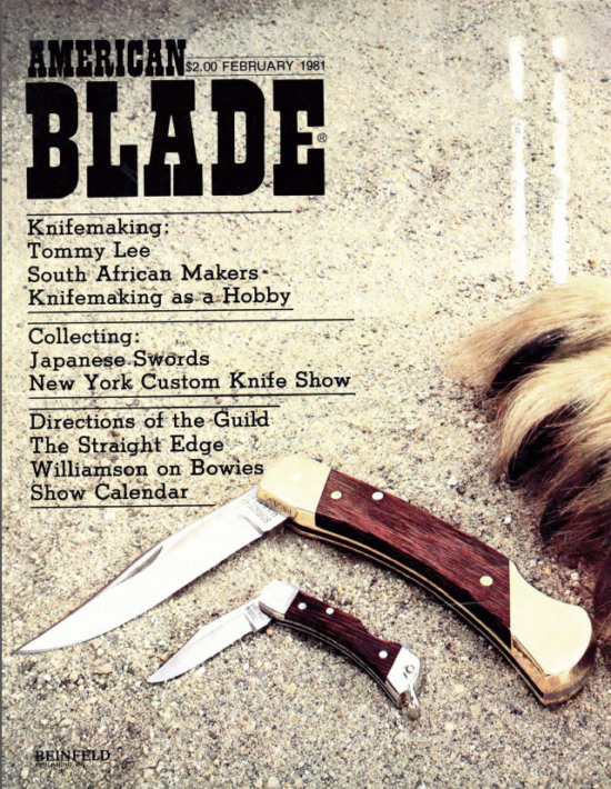 The American Blade Back Issues