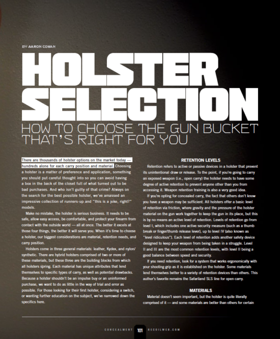 Concealed Carry: EDC Holsters & Gear (Digital PDF Download) - Image 5