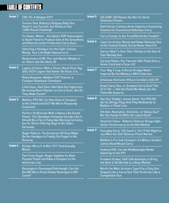 Concealed Carry: Semi-Auto Handgun Buyer’s Guide (Digital PDF Download) - Image 2