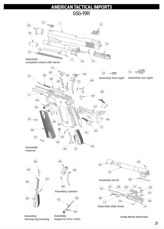 Gun Digest Book Of Exploded Gun Drawings, 4th Edition (Digital PDF Download) - Image 2