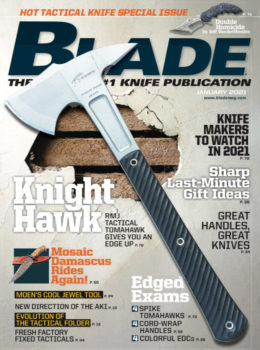 BLADE magazine issue January 2021 edition