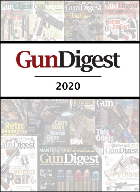 Gun Digest Magazine Back Issues from 2020