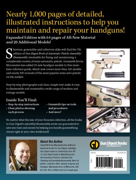 Gun Digest Book of Automatic Pistols Assembly/Disassembly, 7th Edition - Image 7